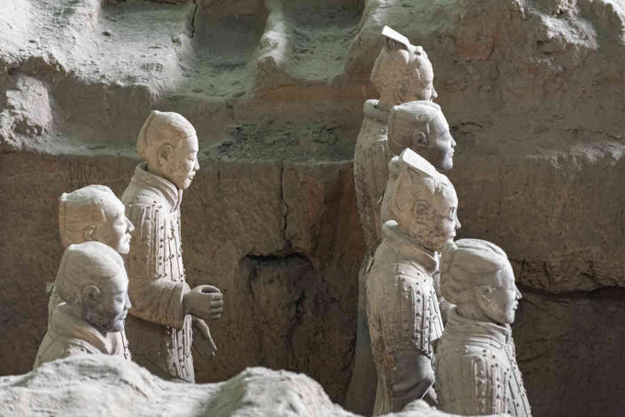 China - Xi'an 025 - mausoleo de Qin Shi Huang - Guerreros de Terracota